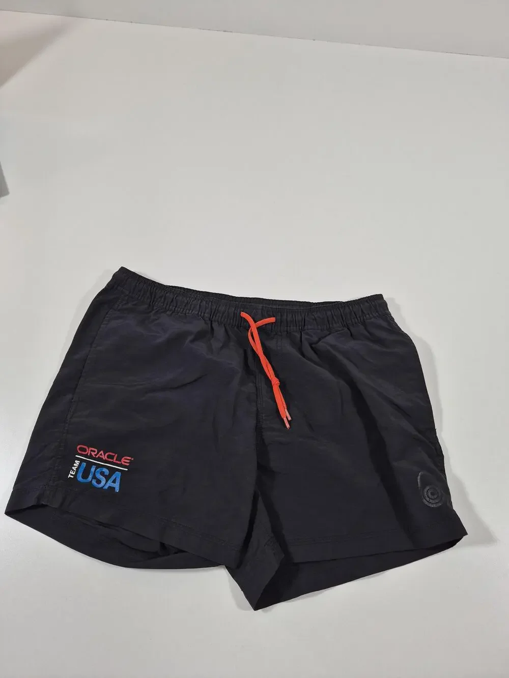 Sail Racing Oracle Team USA Men's M Black Swim Trunks Volley Shorts Lined